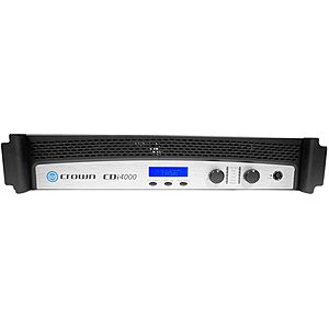 Crown CDi 4000 amplifier on sale Crown CDi 4000 two-channel amplifier in black
