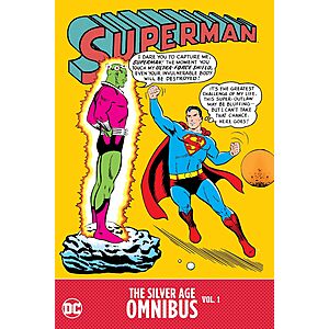Superman: The Silver Age Omnibus Vol. 1 sale Superman: The Silver Age Omnibus Vol. 1 book cover