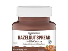 $1.58 – SnS | 13-Oz Amazon Grocery Hazelnut Spread With Cocoa at Amazon Jar of Amazon's Hazelnut Spread With Cocoa