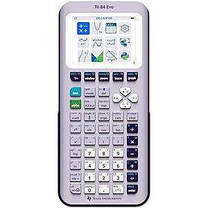 TI-84 Evo Graphing Calculator deal TI-84 Evo Graphing Calculator in lavender
