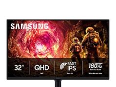 $199.00 – $199: Samsung 32” Odyssey G5 G50F Series QHD Gaming Monitor 180Hz (LS32FG502ENXZA) at Amazon : Samsung 32” Odyssey G5 G50F Series QHD Gaming Monitor 180Hz (LS32FG502ENXZA) at Amazon