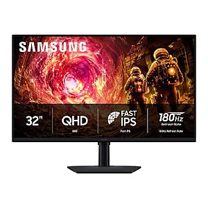 deal-1134 : Samsung 32” Odyssey G5 G50F Series QHD Gaming Monitor 180Hz (LS32FG502ENXZA) at Amazon