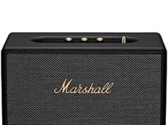 $199.99 – * | Marshall Stanmore III Bluetooth Home Speaker (Black) at Amazon Marshall Stanmore III Bluetooth Home Speaker in black