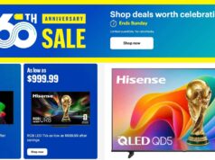 $190.00 – Best Buy 60th Anniversary Sale: Score a 58-inch Hisense smart TV for $190, OLED models from $700, more 58-inch Hisense Class QD50 Hi-QLED Series 4K UHD Smart TV on sale at Best Buy