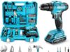 $35.99 – 190-Piece SEESII 21V Cordless Drill & Home Tool Kit w/ Flexible Shaft Attachment, Toolbox, 2.0Ah Battery & Charger + Free Shipping SEESII 190-Piece Home Tool Kit with Cordless Drill