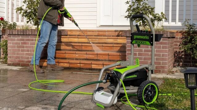 Greenworks 3,000 PSI TruBrushless Electric Pressure Washer