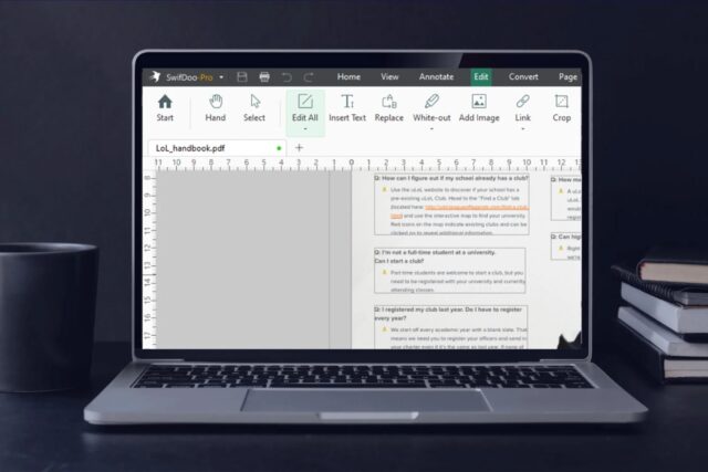 SwifDoo PDF Pro deal SwifDoo PDF Pro software for editing PDF files