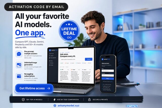 AskAnyModel AI Pro interface showing AI models