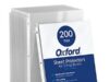 $6.76 – 200-Count Oxford 3-Ring Binder Clear Top Load Letter Size Sheet Protectors + Free Shipping w/ Prime or on $35+ 200-Count Oxford 3-Ring Binder Clear Top Load Letter Size Sheet Protectors