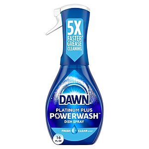 Dawn Platinum Dish Spray Deal 16-Ounce Dawn Platinum Powerwash Dish Spray