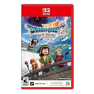 DRAGON QUEST VII Reimagined on Nintendo Switch 2 DRAGON QUEST VII Reimagined Nintendo Switch 2 game box art