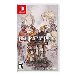 Final Fantasy Tactics: The Ivalice Chronicles deal Final Fantasy Tactics: The Ivalice Chronicles for Nintendo Switch