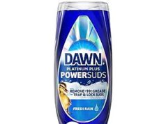 $2.29 – SnS, AC * | 17.4-Oz Dawn Platinum Plus PowerSuds Liquid Dish Soap (Fresh Rain) at Amazon 17.4-Oz Dawn Platinum Plus PowerSuds Liquid Dish Soap (Fresh Rain) on Amazon