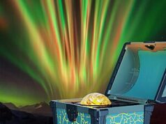 $14.99 – L LOHAS LED Treasure Chest Galaxy & Northern Lights Projector w/ Bluetooth Speaker, White Noise, Remote & Timer (Pink or Blue) + Free Shipping w/ Prime or on $35+ L LOHAS LED Treasure Chest Galaxy & Northern Lights Projector in pink or blue