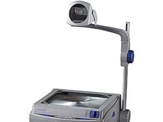 $269.07 – | Apollo Overhead Projector, Horizon 2, 2000 Lumen Output, 10″ x 10″, Closed Head (V16002M), Gray at Amazon 26907 apollo overhead projector product image