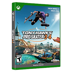 Tony Hawk's Pro Skater 3 + 4 (Xbox One / Series X) deal Tony Hawk's Pro Skater 3 + 4 (Xbox One / Series X) game cover