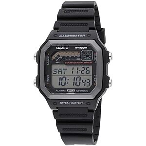 Casio Men's WS1600H Series Watch Deal 42mm Casio Men's WS1600H Series Watch with Stopwatch