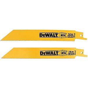DEWALT Reciprocating Saw Blades on sale 2-Pack DEWALT Reciprocating Saw Blades