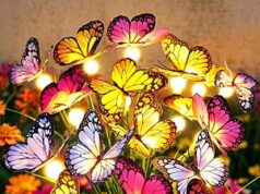 $11.49 – 2-Pack Bonlion Solar Swaying Butterfly Garden Stake Lights w/ 16 Butterflies & 16 LED Orbs – 50% off with Promo Code 9ZP85WPJ at Checkout 2-Pack Bonlion Solar Swaying Butterfly Garden Stake Lights