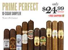 $24.99 – Prime Perfect 10-Cigar Sampler at CigarPage prime perfect 10cigar sampler product image