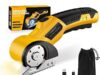 $14.99 – Zeleki 4V Cordless Electric Scissors w/ 3 Blades, Safety Lock & LED Light (Yellow) on Sale for + Free Shipping w/ Prime or on $35+ Zeleki 4V Cordless Electric Scissors in yellow