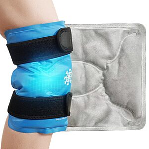 Koonie Knee Ice Pack Wrap Deal Koonie Large Reusable Gel Knee Ice Pack Wrap with Adjustable Strap