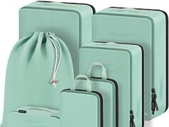 $13.59 – 8-Pack Lumesner Travel Compression Packing Cubes at Record Low Price with Free Shipping on Amazon 8-Pack Lumesner Travel Compression Packing Cubes
