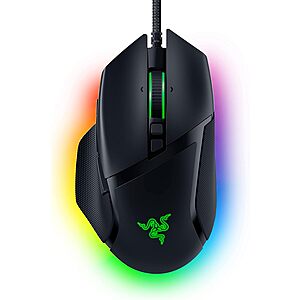 Razer Basilisk V3 gaming mouse deal Razer Basilisk V3 wired gaming mouse in black