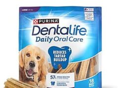 $4.36 – SnS, AC * | 18-Ct Purina DentaLife Daily Oral Care Dog Sticks (Large Chews) at Amazon 18-Ct Purina DentaLife Daily Oral Care Dog Sticks (Large Chews)