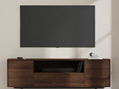 $145.00 – 74.5″ Latitude Run Canterbury 3 Door TV Stand for TVs up to 85″: Brown $145, White $146 + Free Shipping 74.5" Latitude Run Canterbury 3 Door TV Stand in brown or white