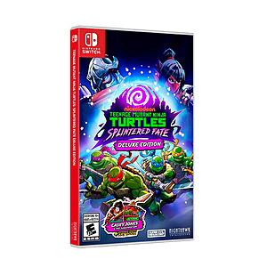 Video game deals on eBay with VIPJULYTAKE8 coupon code Video game boxes for TMNT: Splintered Fate Deluxe, Rise of the Ronin and Rune Factory: Guardians of Azuma on eBay