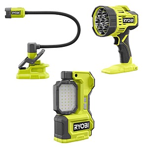 Ryobi ONE+ Cordless Lighting Combo Kit Sale Ryobi ONE+ 18V Cordless Lighting Combo Kit