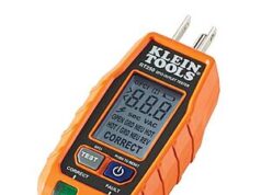 $19.98 – Klein Tools RT250 GFCI Outlet Tester w/ LCD Display at Record Low Price — + Free Shipping klein tools rt250 gfci product image
