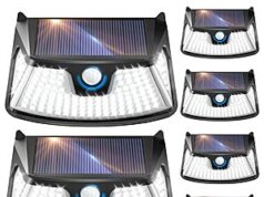 $17.50 – 6-Pack BUCASA 850LM 152-LED Solar 270° Wide-Angle Motion Sensor Outdoor Light — + Free Shipping w/ Prime or on $35+ 6-Pack BUCASA 850LM Solar Motion Sensor Outdoor Lights