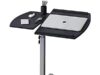$30.99 – | Techni Mobili Adjustable Height Rolling Laptop Cart w/ Tilting Top Graphite at Amazon Techni Mobili Adjustable Height Rolling Laptop Cart in Graphite