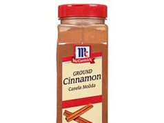 $6.27 – Amazon.com McCormick Ground Cinnamon, 18 oz – 30% Off with Subscribe & Save, Free Shipping with Prime or $35+ McCormick Ground Cinnamon, 18 oz with Subscribe & Save
