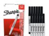 $7.08 – Amazon Sharpie Permanent Markers, Ultra Fine Tip, Black, 12 Count 12 count Sharpie Permanent Markers in black