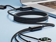 $4.19 – Amazon – A-Pce 4-in-2 Multi Charging Cable with Smartwatch Charging A-Pce 4-in-2 Multi Charging Cable
