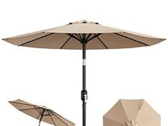 $26.99 – MAKE CHANGES 9FT Patio Umbrella, Outdoor Table Umbrella with Tilt & Crank, Now at Lowest Price Ever on Amazon Make Changes 9FT Patio Umbrella with tilt & crank