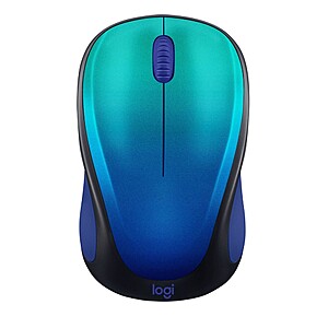Free Logitech M317 mouse at Target Logitech M317 wireless mouse in blue aurora
