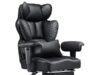 $128.79 – COMHOMA Big and Tall Office Chair Heavy Duty Wide Ergonomic Gaming Chair with Deluxe Embossing Designed Leather with Foot Rest COMHOMA Big and Tall Office Chair with Foot Rest