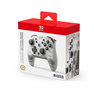 Nintendo Switch 2 HORIPAD Turbo Frost Controller Deal HORI Wireless HORIPAD Turbo Frost controller for Nintendo Switch 2