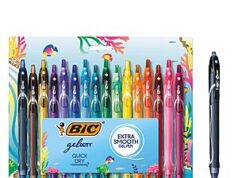 $9.50 – S&S Amazon BIC Ocean Themed Gel Pens, Assorted Colors, Medium Point, 0.7 mm, 16-Count S&S Amazon BIC Ocean Themed Gel Pens in assorted colors