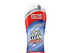 $1.79 – 6.2-Oz OxiClean Max Force Laundry Stain Remover Gel Stick – with S&S + Free Shipping w/ Prime or on $35+ 6.2-Ounce OxiClean Max Force Laundry Stain Remover Gel Stick