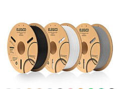 $45.56 – 5KG Elegoo 3D Printer Filament (Mix & Match): ABS . PLA $43, Rapid PETG $38 + free s/h +More 5KG Elegoo 3D Printer Filament