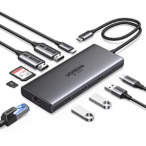 UGREEN Dual Monitor Dock Deal UGREEN USB C Docking Station with dual HDMI ports