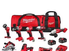 $649.00 – Milwaukee M18 18V Lithium-Ion Cordless 8-Tool Combo Kit w/ 2 Batteries & Charger + Free Store Pickup at Home Depot Milwaukee M18 18V Cordless 8-Tool Combo Kit in a tool box