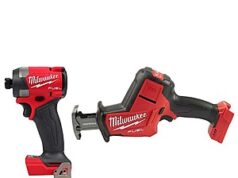 $179.00 – Milwaukee M18 FUEL 18V Brushless Cordless 1/4″ Hex Impact Driver w/ Hackzall Reciprocating Saw on Sale for $179 at Home Depot Milwaukee M18 FUEL Impact Driver and Hackzall Reciprocating Saw on sale at Home Depot