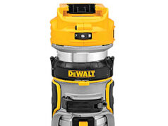 $119.00 – Deal on DEWALT DCW600B Router: 20 V Brushless Motor, 25500 RPM, Cordless Fixed Base Dual LEDs Variable Speed — $119 with Coupon Code DEWALT DCW600B cordless router