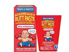 $2.69 – Boudreaux’s Butt Paste Maximum Strength Diaper Rash Cream 2-Ounce Tube w/ S&S + Free Shipping w/ Prime or on $35+ Boudreaux's Butt Paste Maximum Strength Diaper Rash Cream Tube